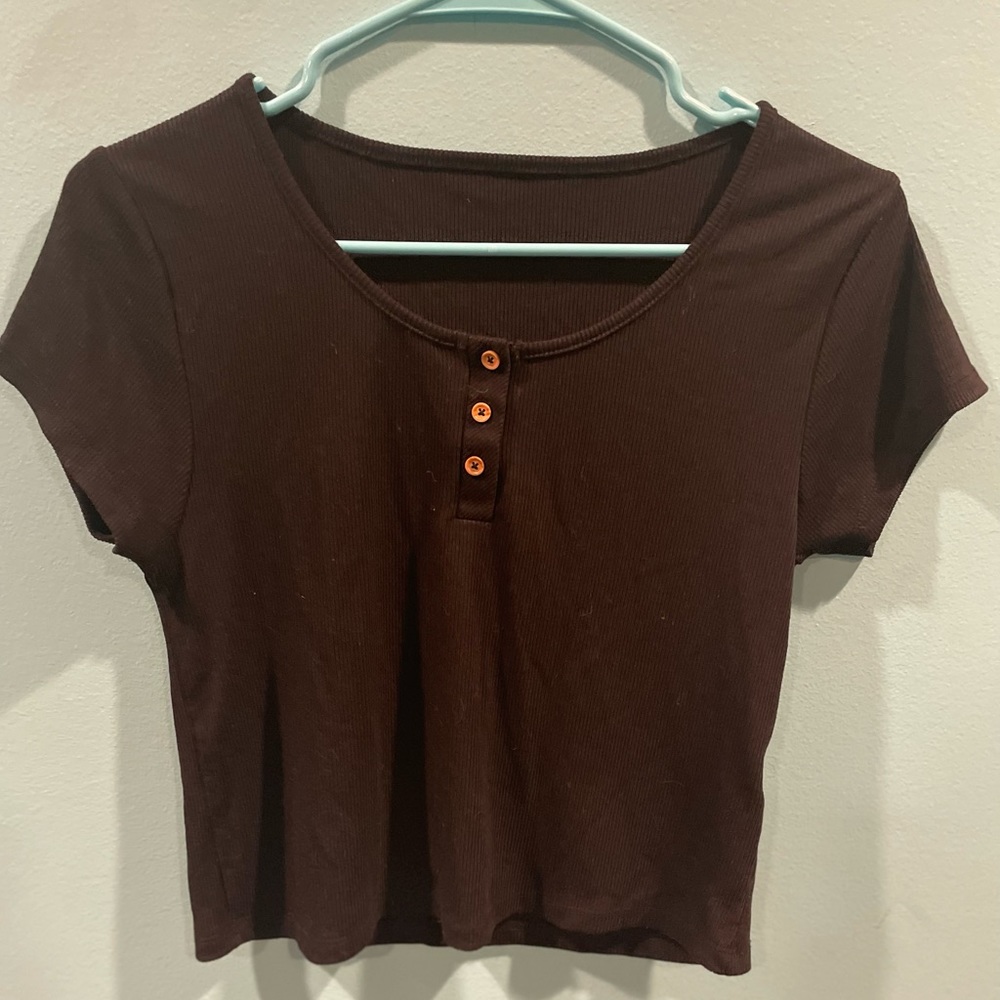 Black Crop Top